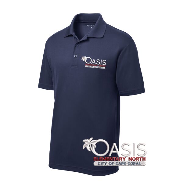 Oasis Elementary North School | Youth Dry Fit Uniform Polo Thumbnail