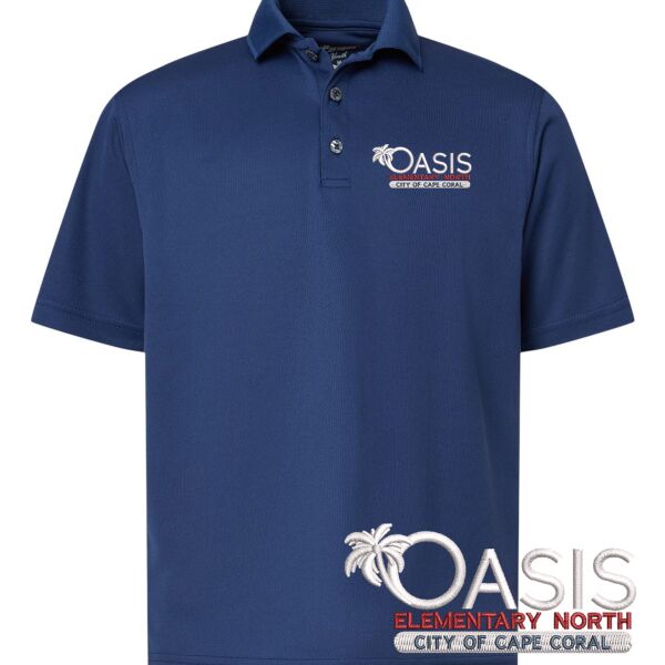Oasis Elementary North School | Youth Dry Fit Uniform Polo Thumbnail