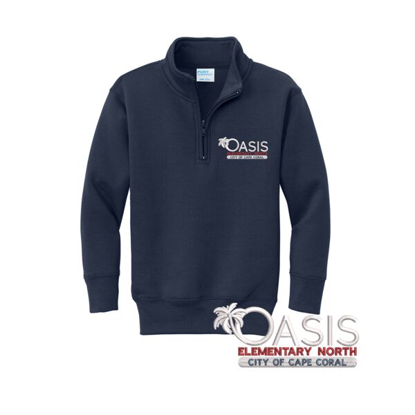 Oasis Elementary North School | Youth Uniform 1/4-Zip Thumbnail