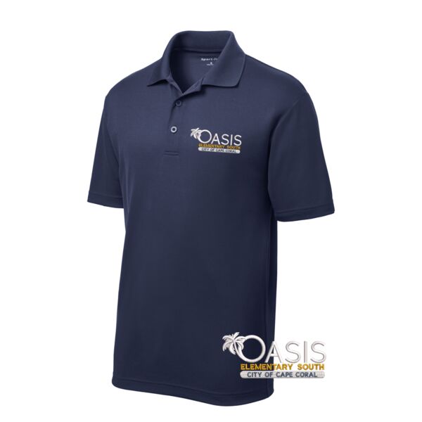Oasis Elementary South School | Youth Dry Fit Uniform Polo Thumbnail