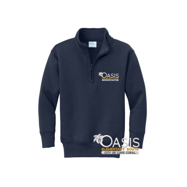 Oasis Elementary South School | Youth Uniform 1/4-Zip Thumbnail