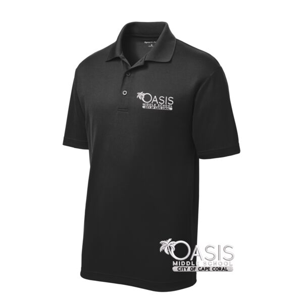 Oasis Middle School | Youth Dry Fit Uniform Polo Thumbnail