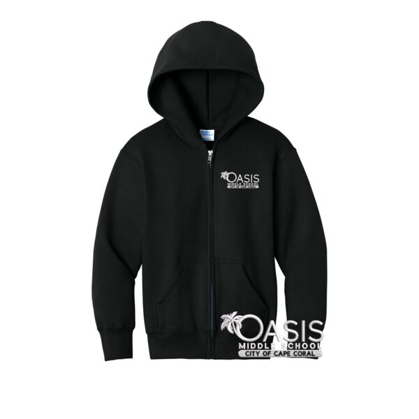 Oasis Middle School | Youth Uniform Full-zip Jacket Thumbnail